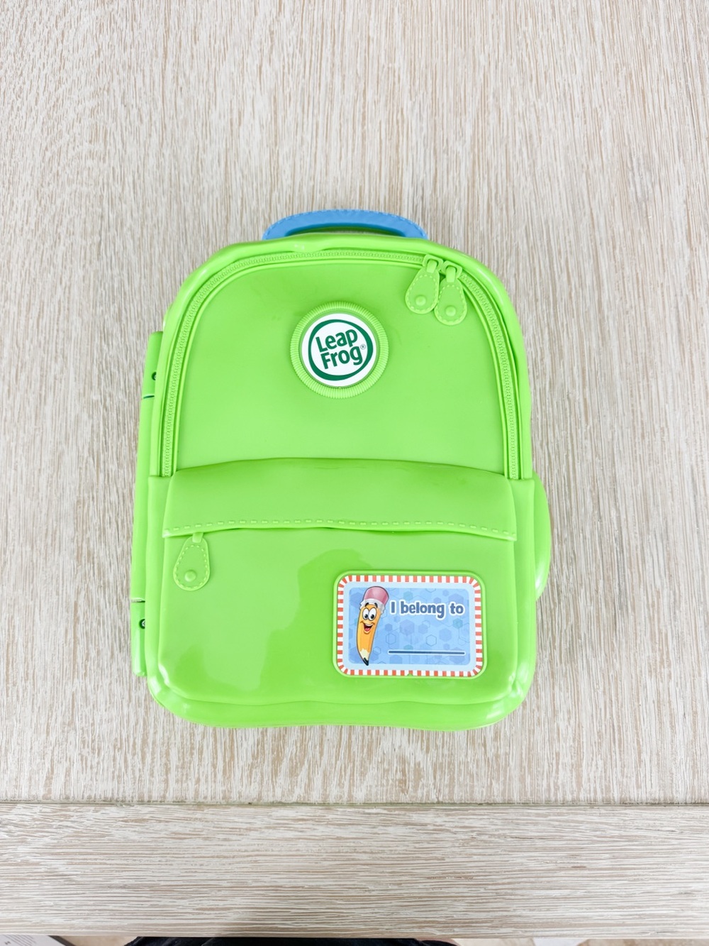 LeapFrog Mr. Pencil's ABC Backpack in green